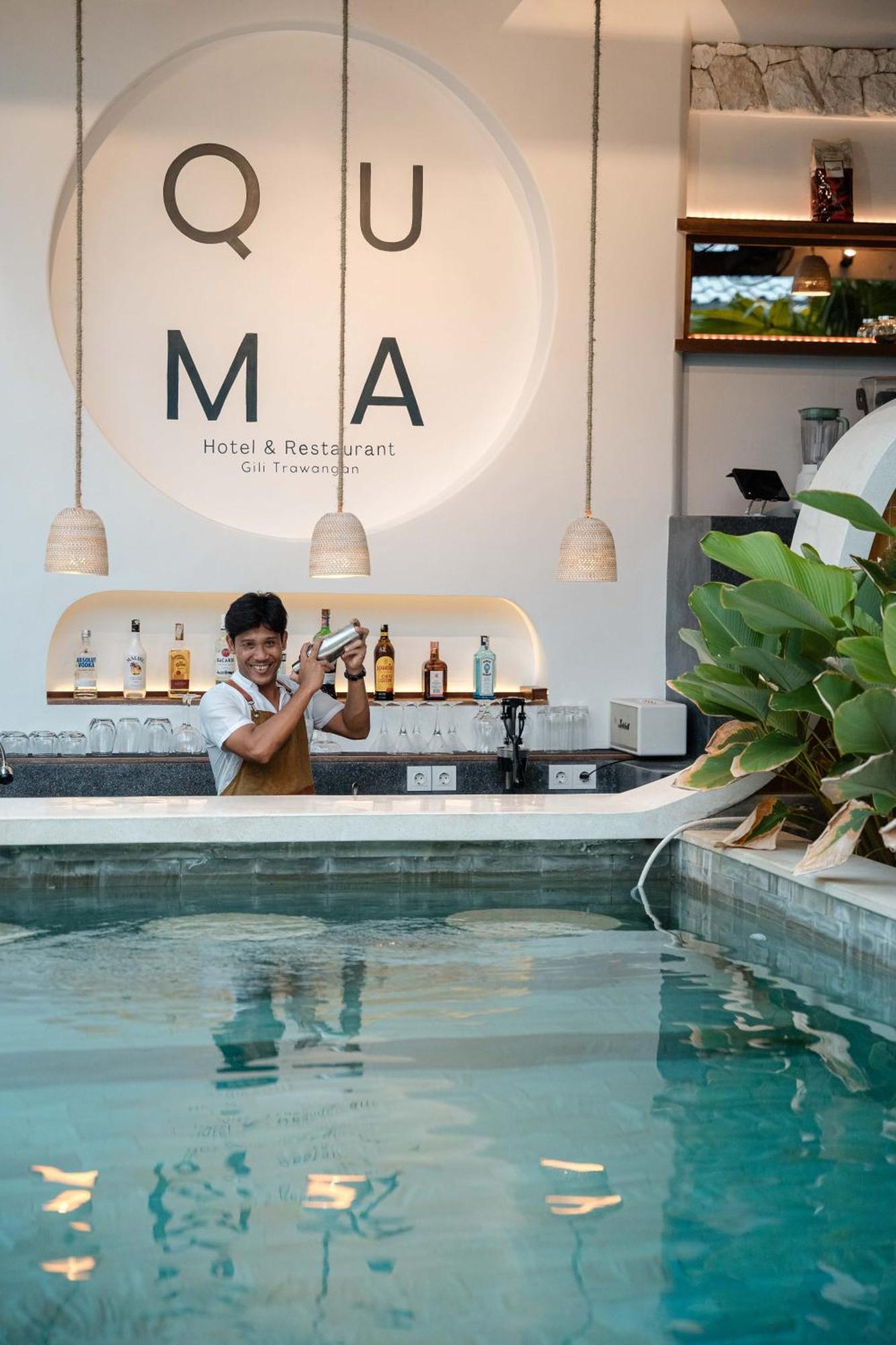 Quma Hotel ギリ・トラワンガン エクステリア 写真